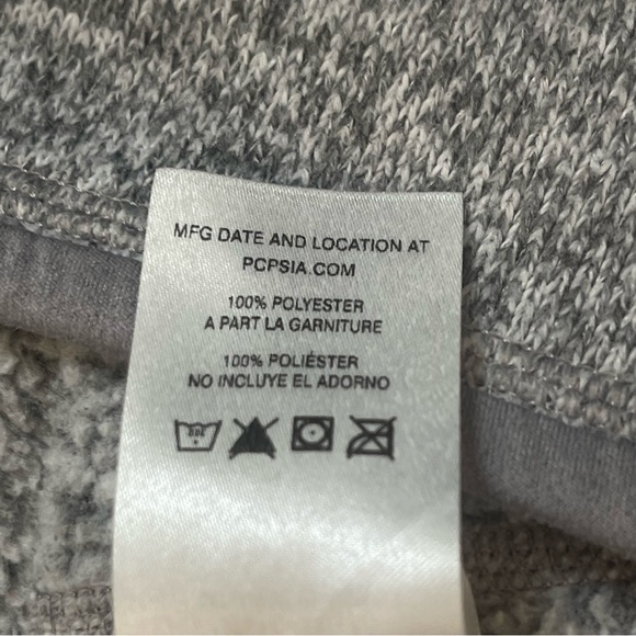 Patagonia Women's Grey Better Sweater 1/4 Zip Long Sleeved Sweater - Picture 14 of 15